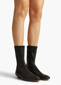 Apollo Flat Ankle Boot in|Khaite Sale