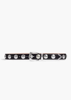 Benny Belt with Studs in|Khaite Best