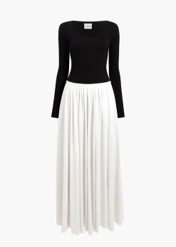 Carlotta Dress in|Khaite Sale