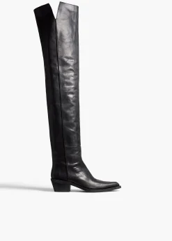 Clive Over-the-Knee Flat Boot in|Khaite Sale