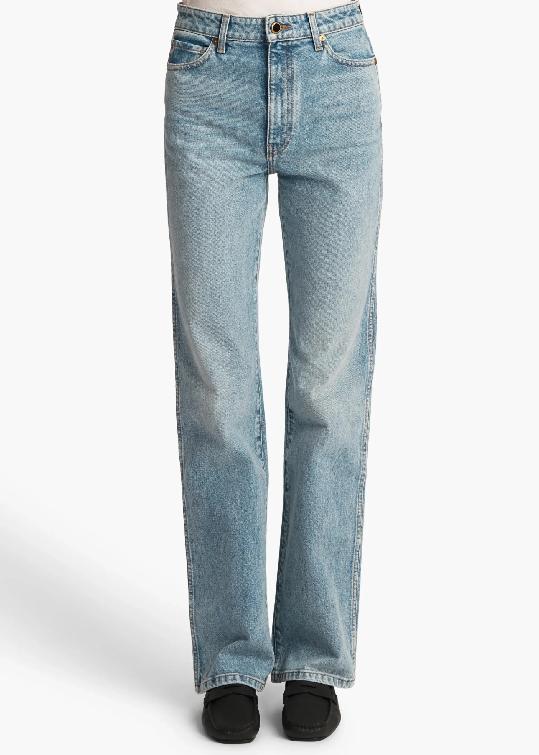 Danielle Stretch Jean in|Khaite Outlet