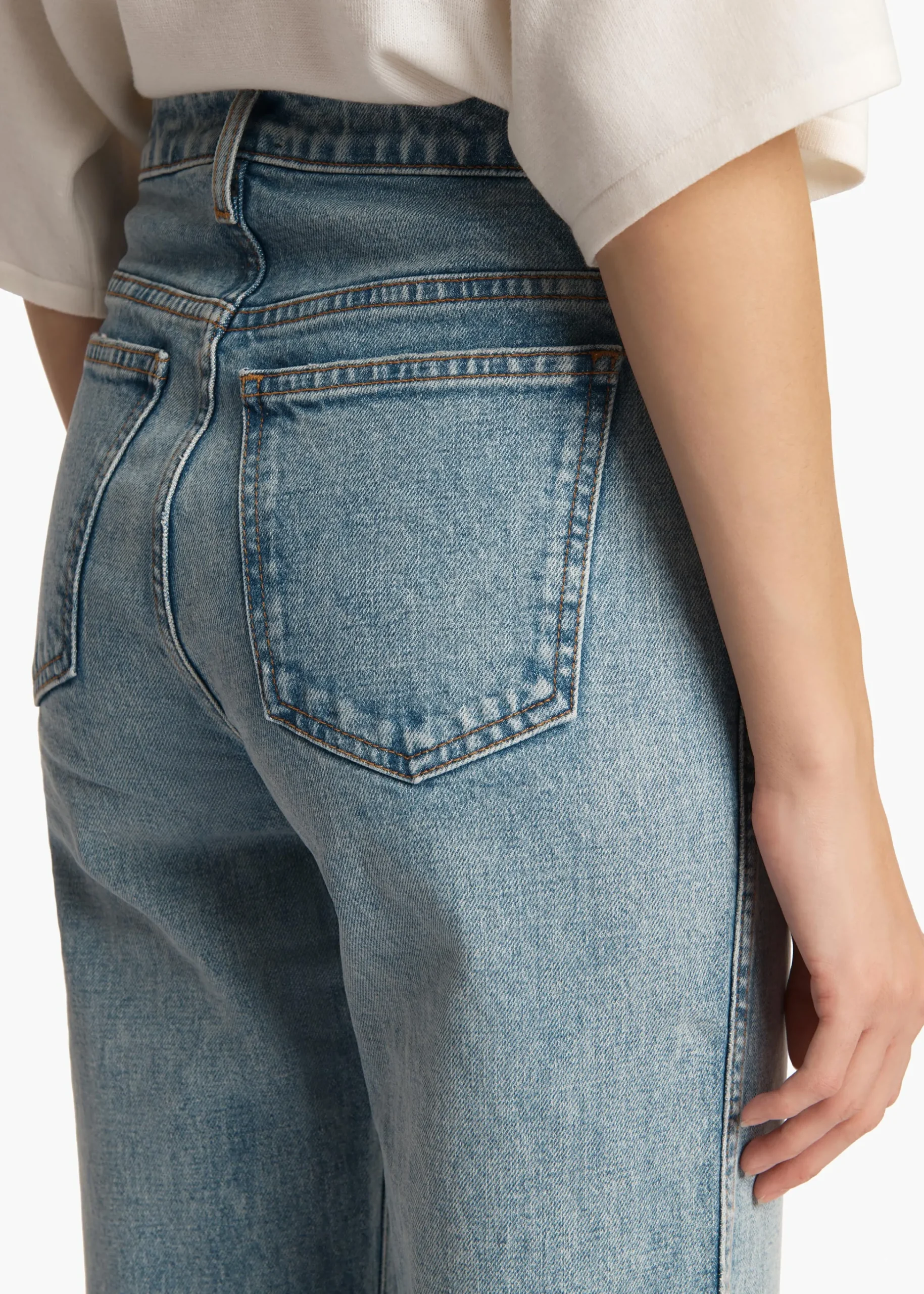 Danielle Stretch Jean in|Khaite Outlet