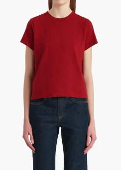Emmylou T-Shirt in|Khaite Hot
