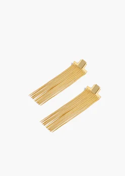 Empire Snake Chain Earrings in|Khaite Discount