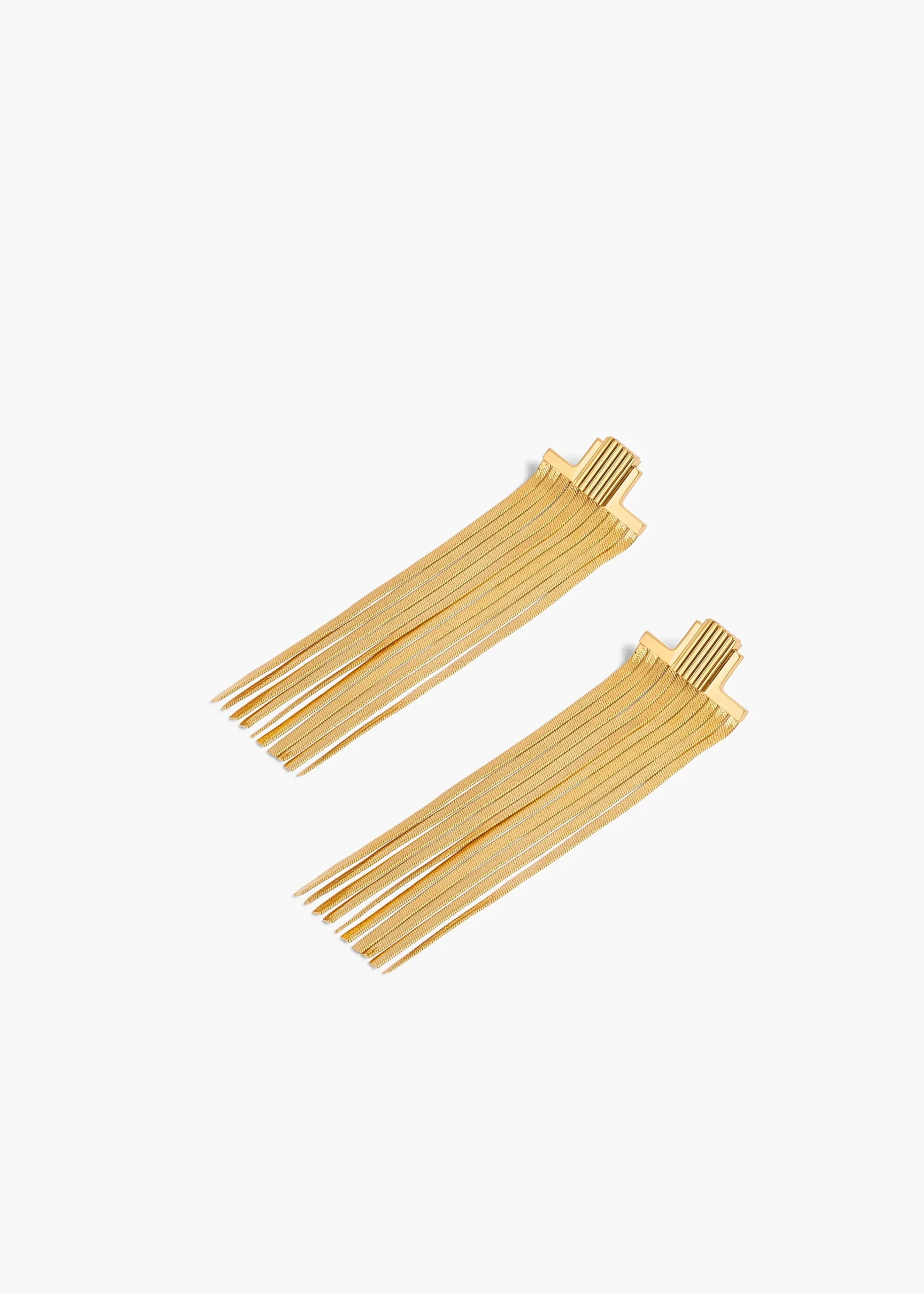 Empire Snake Chain Earrings in|Khaite Discount