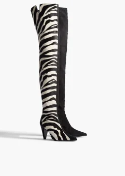 Harvey Over-the-Knee High Boot in|Khaite