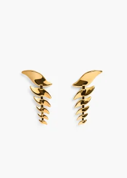 Leaf Cascading Earrings in|Khaite Hot