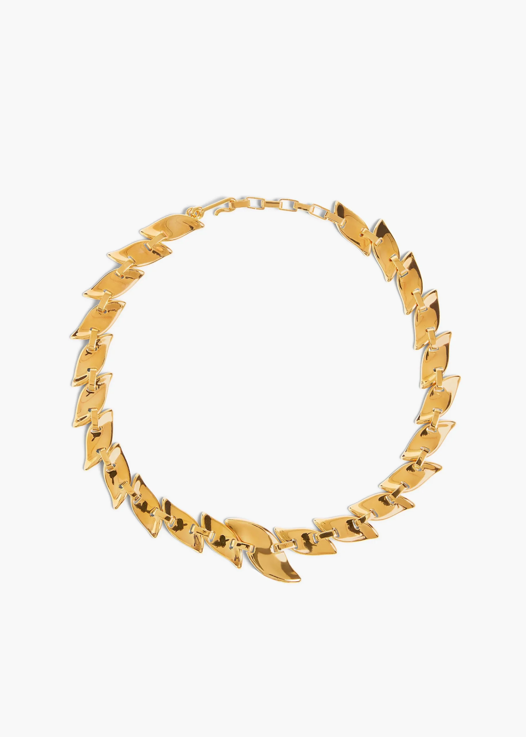 Leaf Chain Necklace in|Khaite New