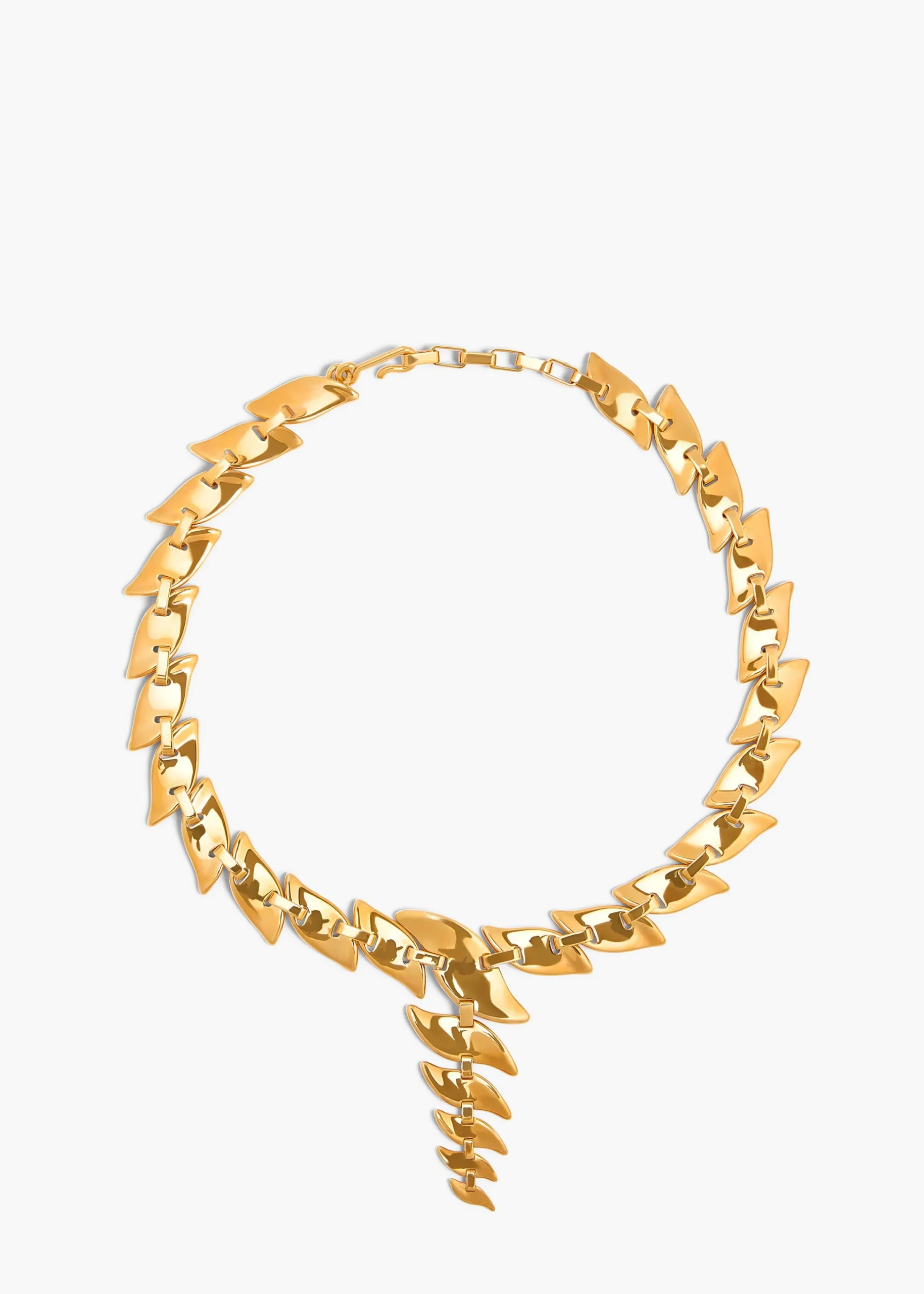 Leaf Chain Necklace in|Khaite New