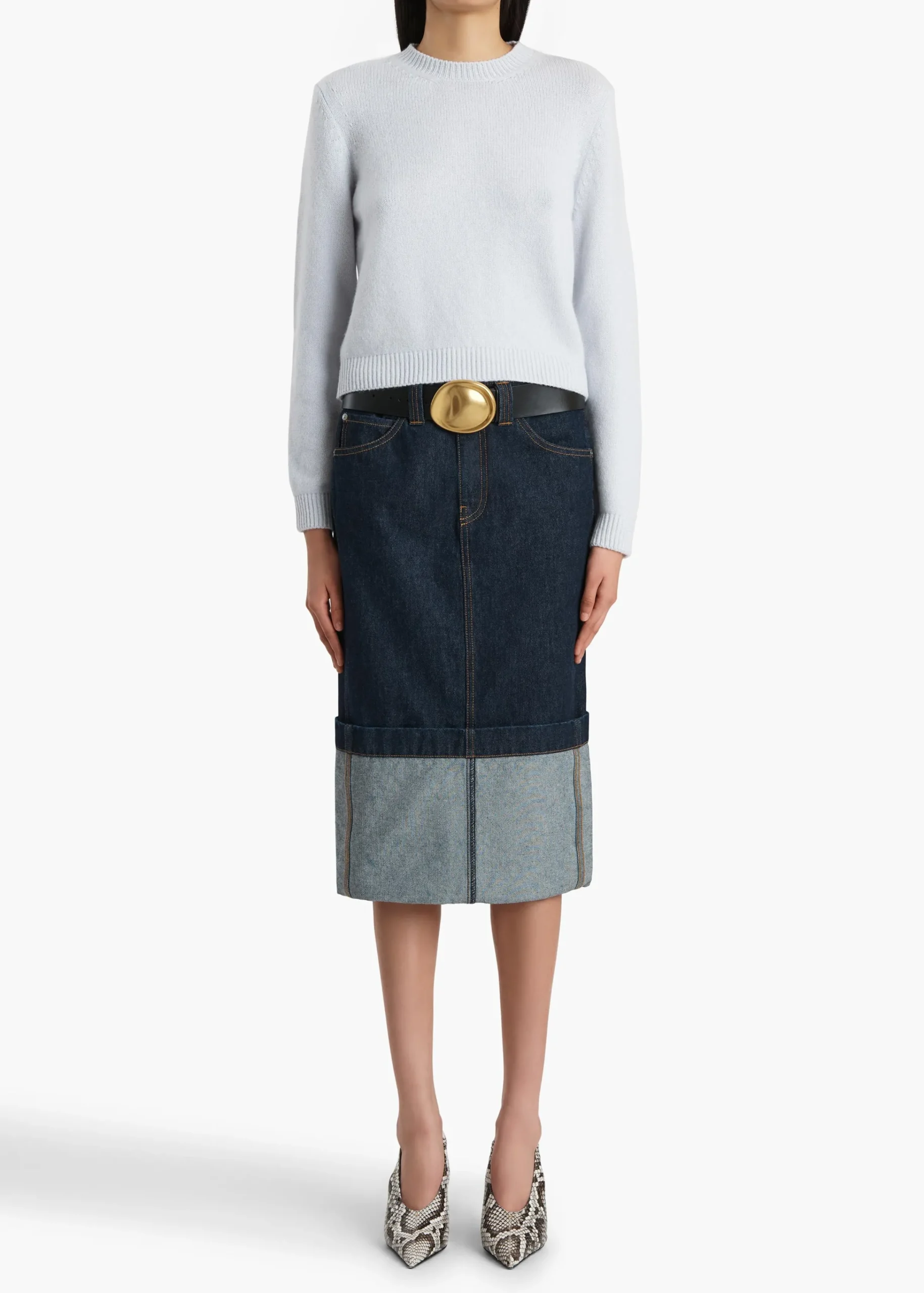 Leta Sweater in|Khaite Clearance