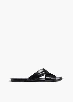 Liria Flat Sandal in|Khaite Outlet