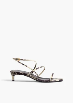 Loop Kitten Heel Sandal in|Khaite Discount