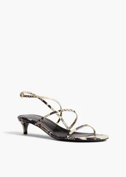 Loop Kitten Heel Sandal in|Khaite Discount