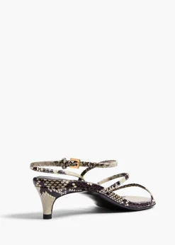 Loop Kitten Heel Sandal in|Khaite Discount