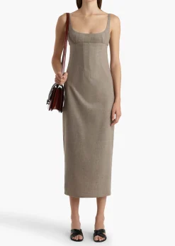 Lotte Dress in|Khaite Discount