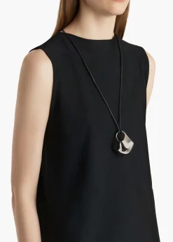 Medium Lotus Pendant in|Khaite Clearance