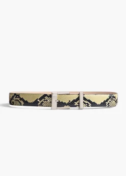 Medium Manhattan Belt in|Khaite Outlet
