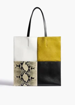 Piper Patchwork Tote in|Khaite Outlet