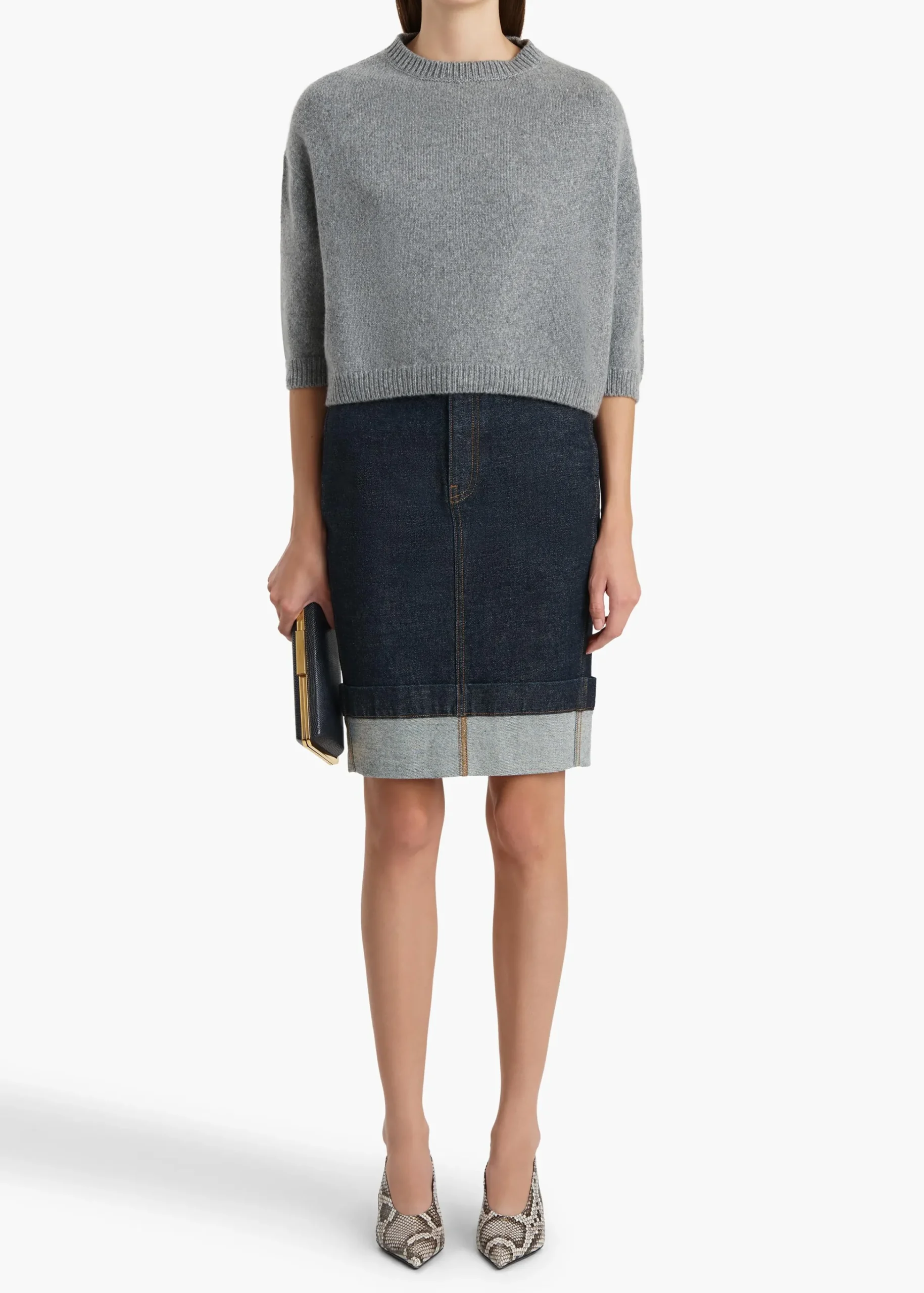 Sabina Sweater in|Khaite