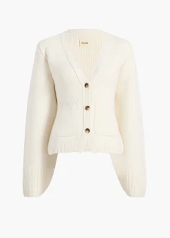 Scarlet Cardigan in|Khaite Hot