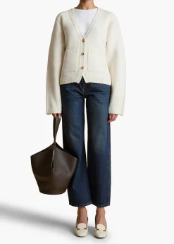 Scarlet Cardigan in|Khaite Hot