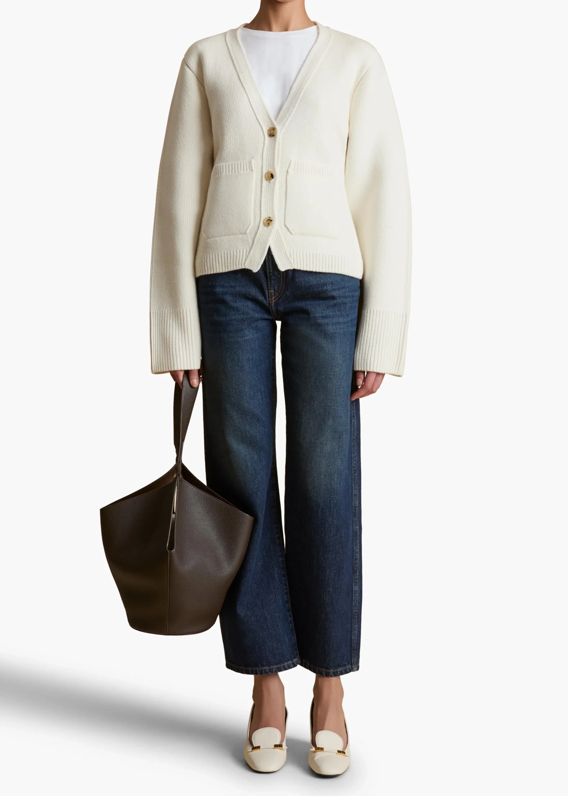 Scarlet Cardigan in|Khaite Hot