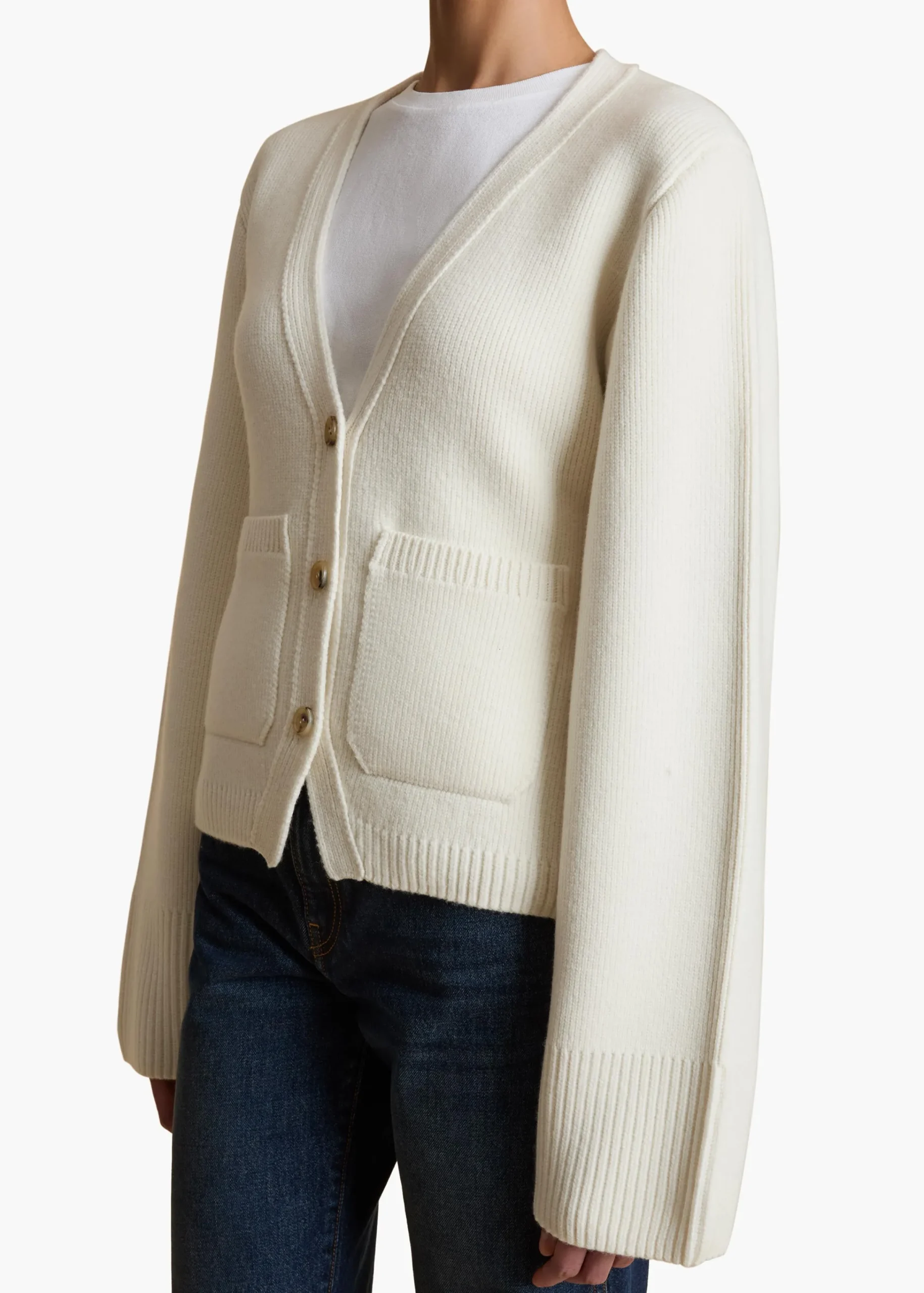 Scarlet Cardigan in|Khaite Hot