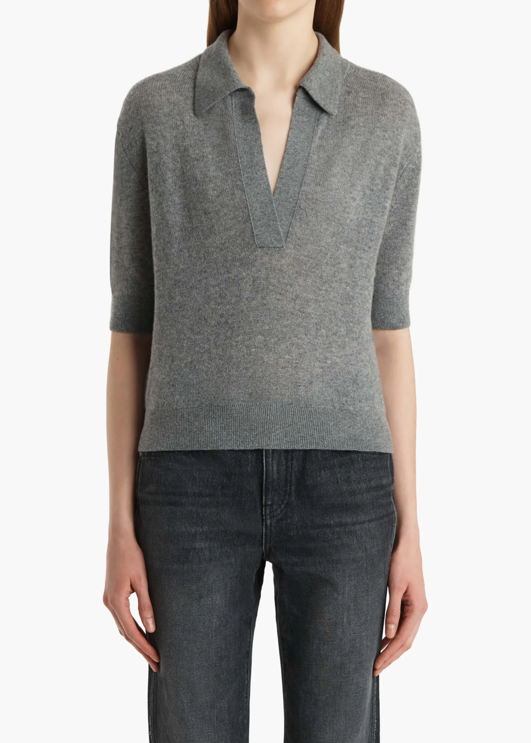 Shrunken Jo Sweater in|Khaite Best