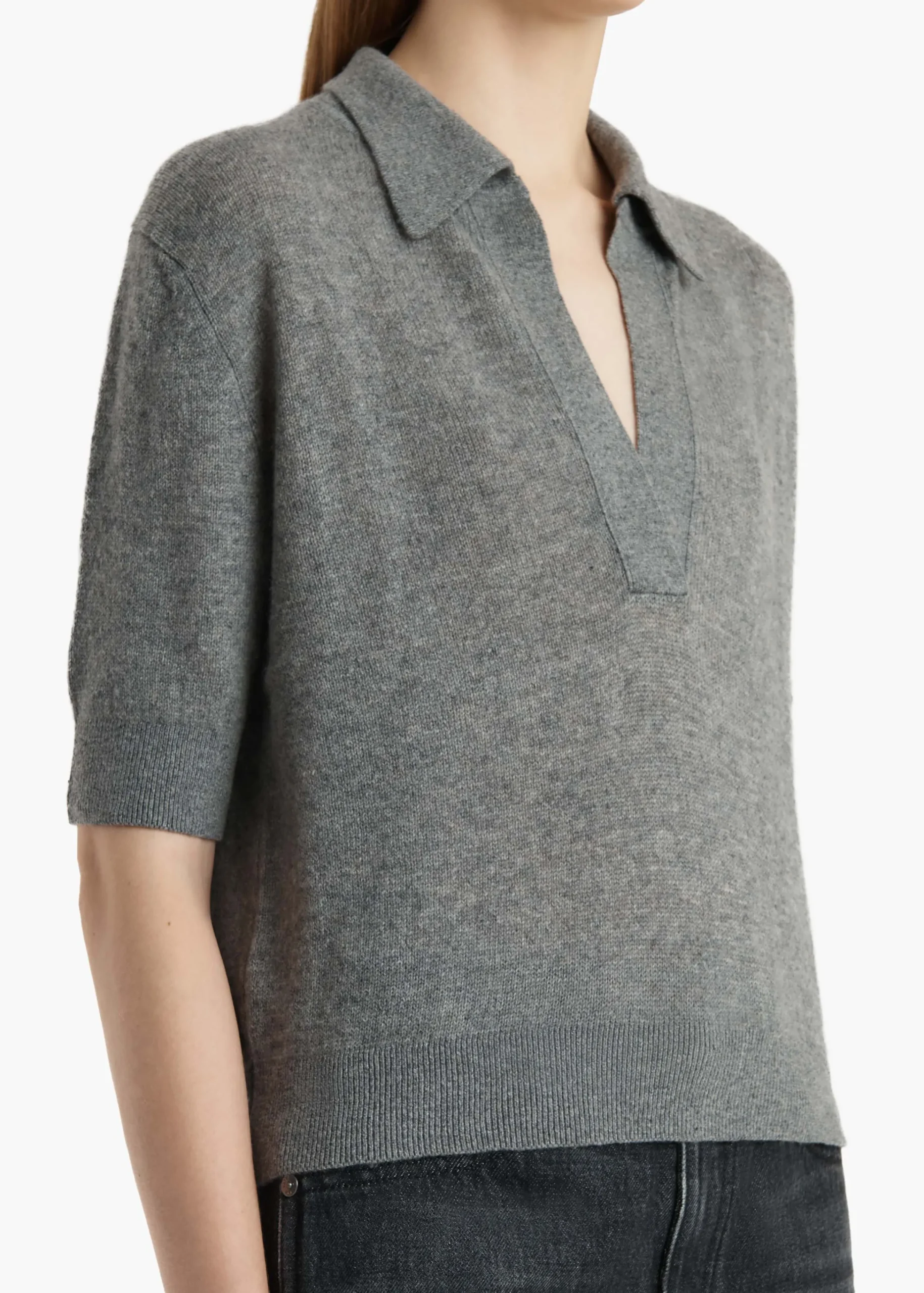Shrunken Jo Sweater in|Khaite Best