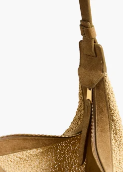 Small Augustina Crossbody Bag in|Khaite